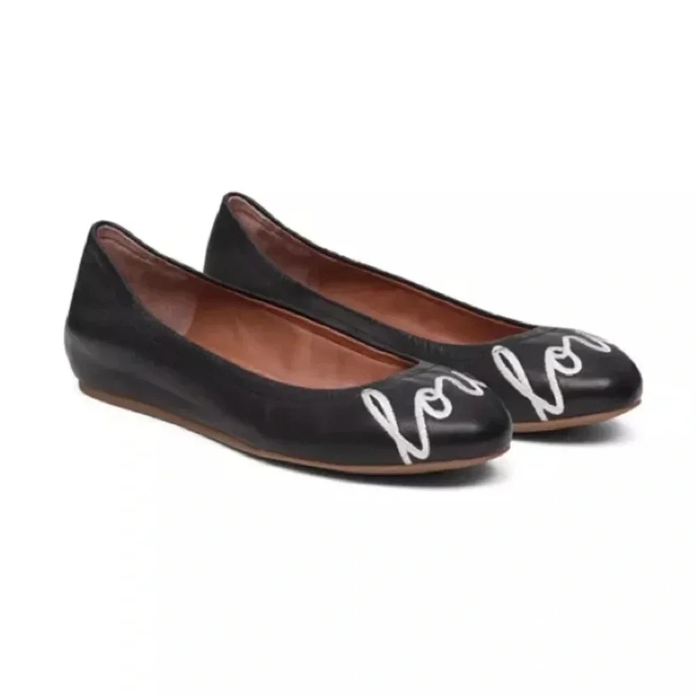 ED BY ELLEN BALLET. FLATS GIRLS BLACK